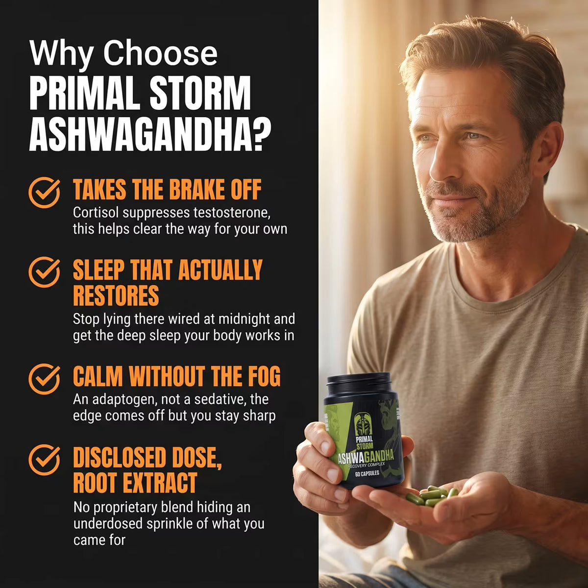 Cápsulas de ashwagandha